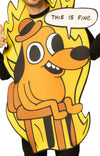 This is Fine Dog Costume, One Size Fits Most