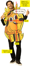This is Fine Dog Costume, One Size Fits Most