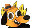 This is Fine Dog Mask Costume, One Size Fits Most