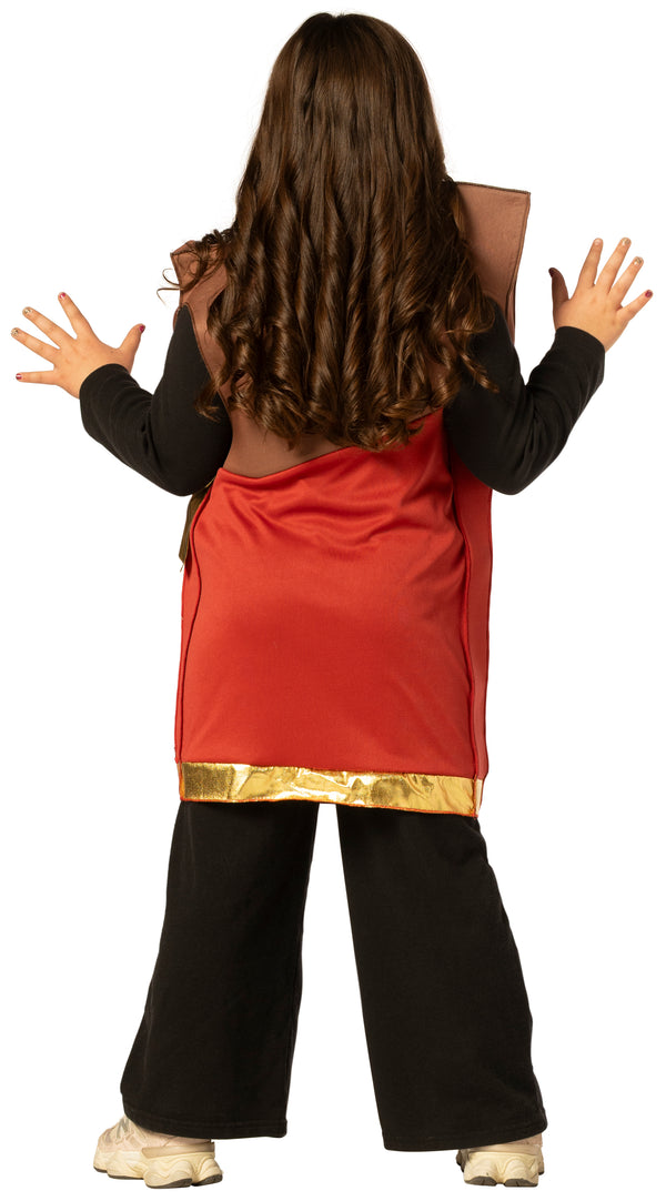 Milk Chocolate Bar Costume, Child Size 7-10