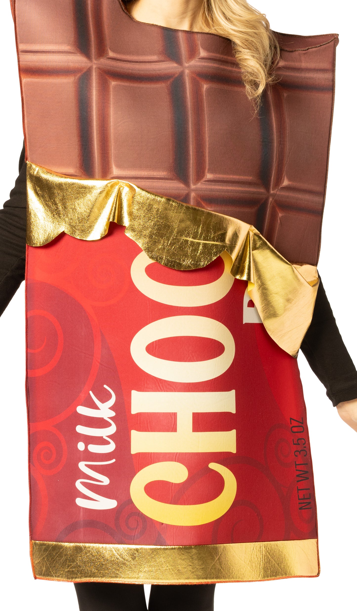 Milk Chocolate Bar Costume, One Size Fits Most