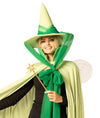 Fairy Godmother Hat, Cape, Wings & Wand, Green Costume, One Size Fits Most