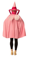 Fairy Godmother Hat, Cape, Wings & Wand, Pink Costume, One Size Fits Most