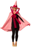 Fairy Godmother Hat, Cape, Wings & Wand, Pink Costume, One Size Fits Most