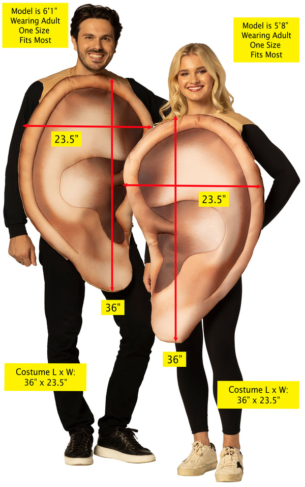 Pair of Ears Couple Costume, One Size Fits Most
