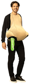 Nose with Green Booger Costume, One Size Fits Most
