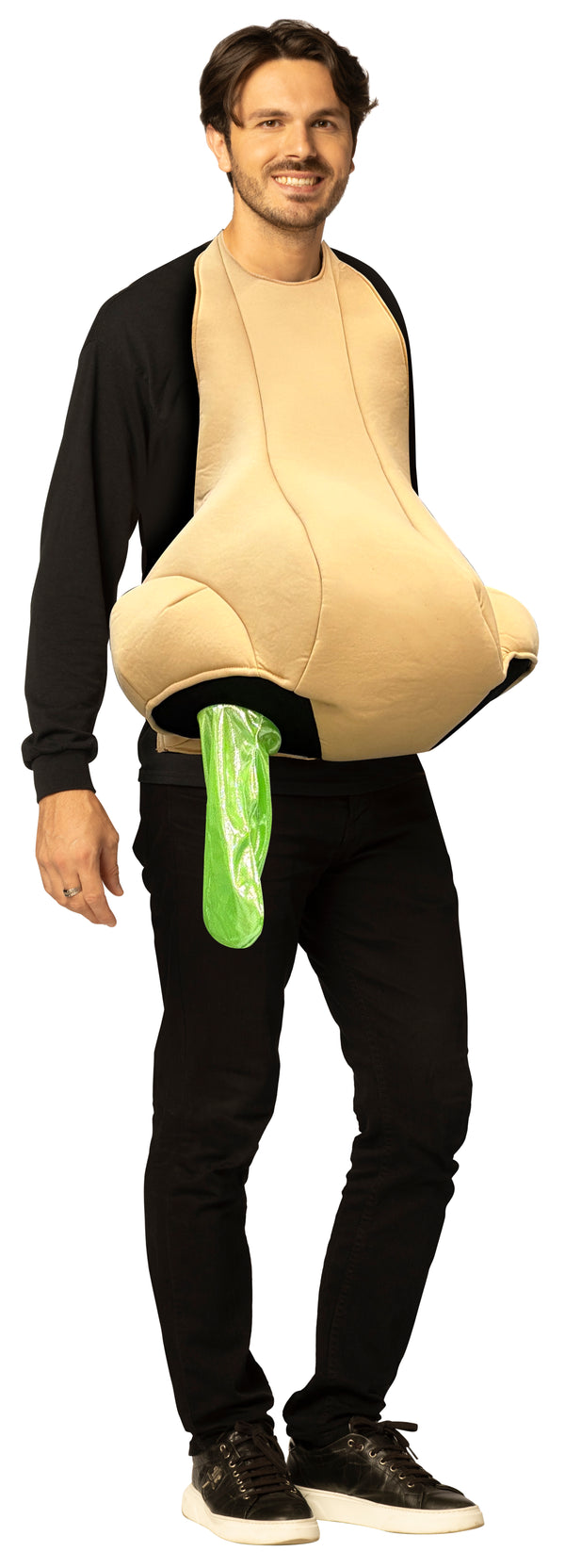 Nose with Green Booger Costume, One Size Fits Most