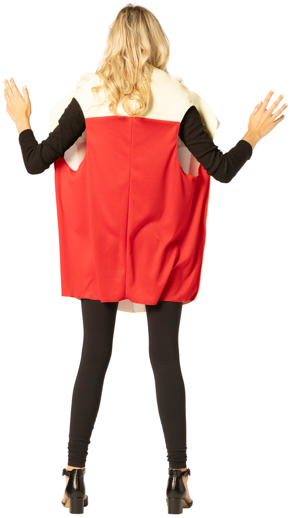 Popcorn Tub Costume, One Size Fits Most