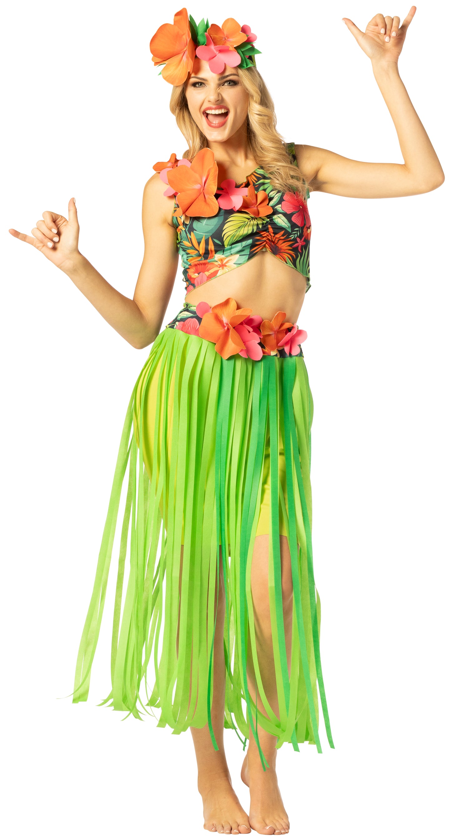 Hula Girl Costume, Women's Size 4-10