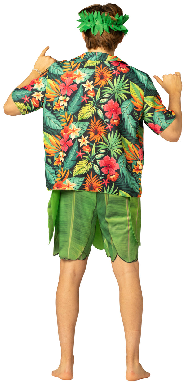 Hula Guy Costume, Men, Men's Adult One Size