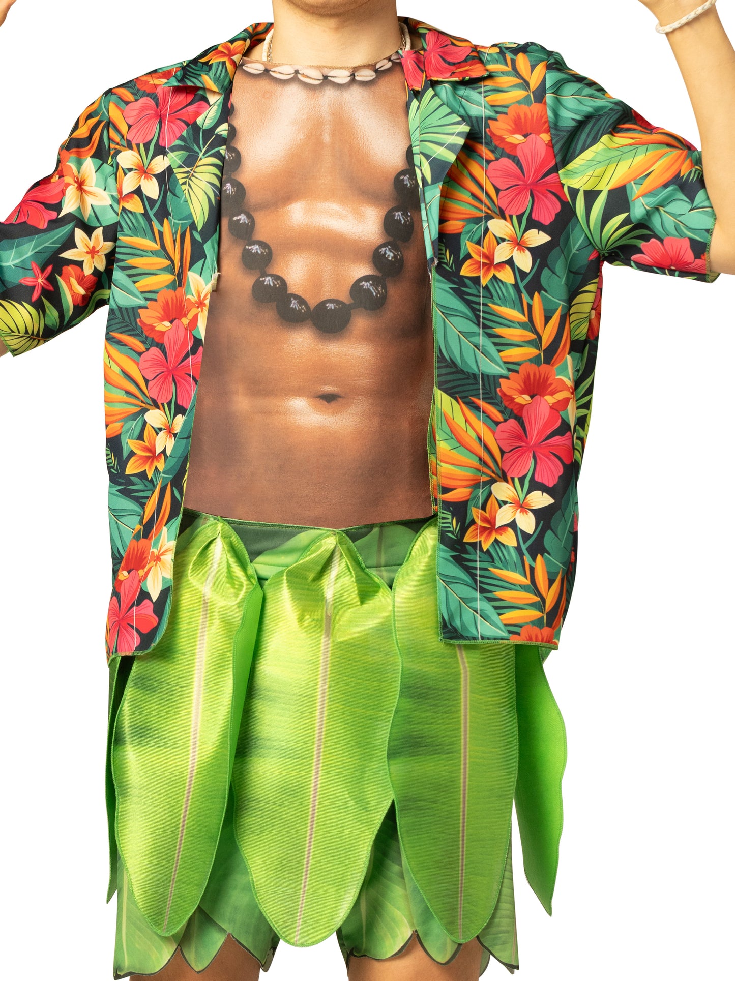 Hula Guy Costume, Men, Men's Adult One Size