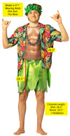 Hula Guy Costume, Men, Men's Adult One Size