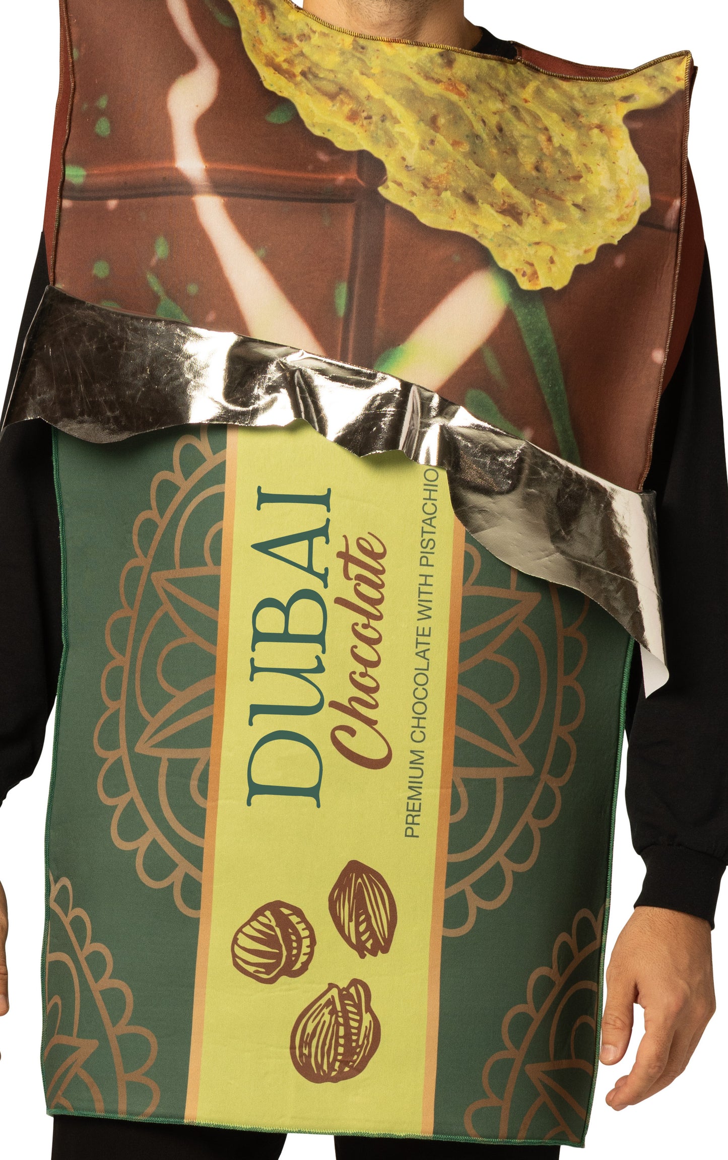 DUBAI Chocolate Bar Costume, One Size Fits Most