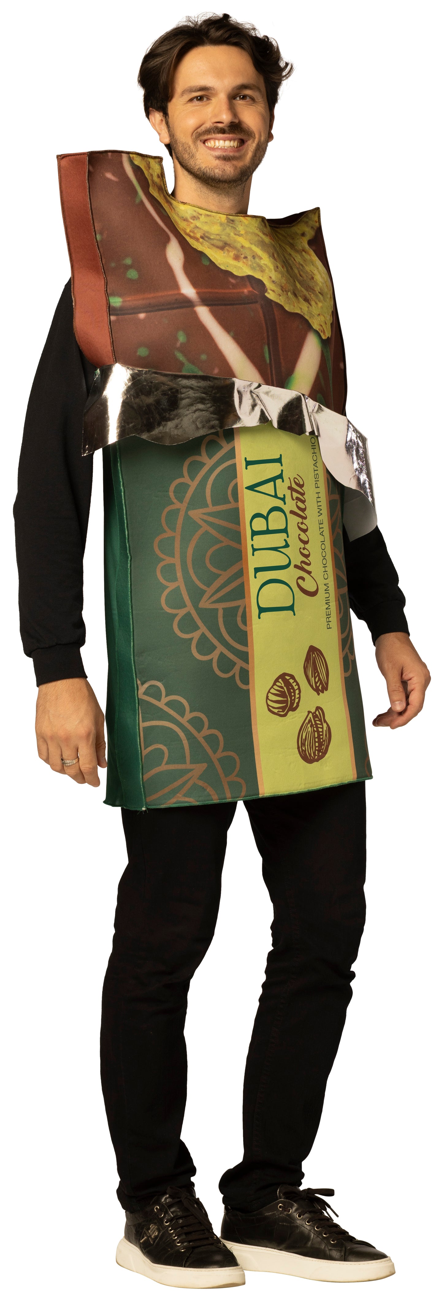 DUBAI Chocolate Bar Costume, One Size Fits Most
