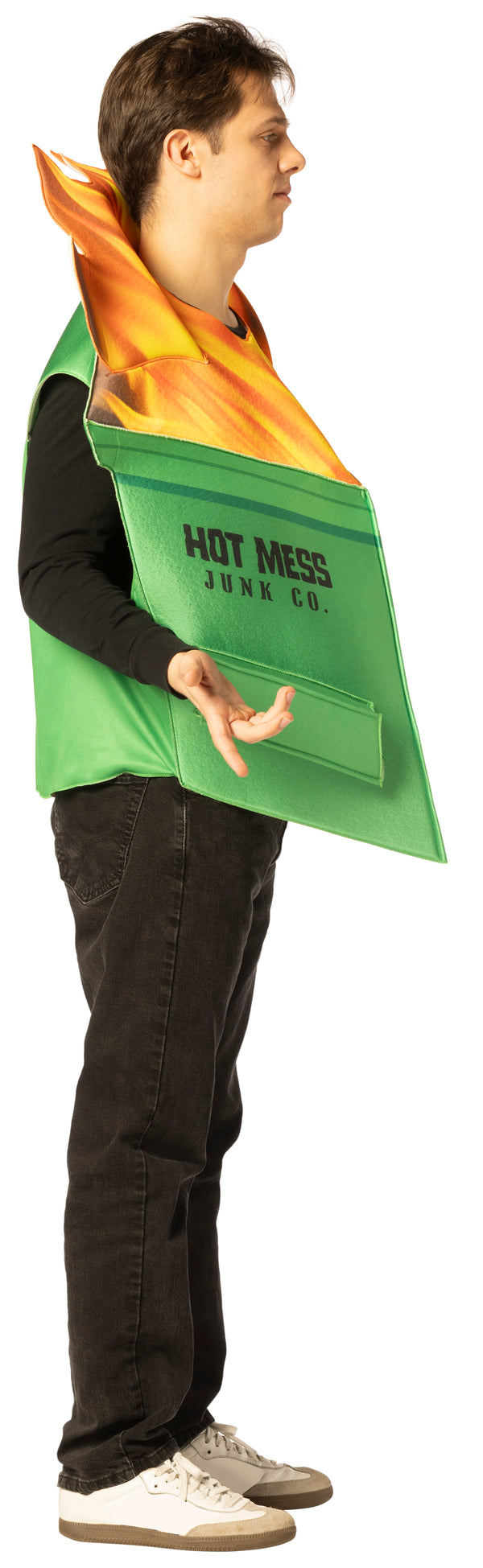 Dumpster Fire Costume, One Size Fits Most