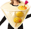 Dirty Martini Glass Costume, One Size Fits Most