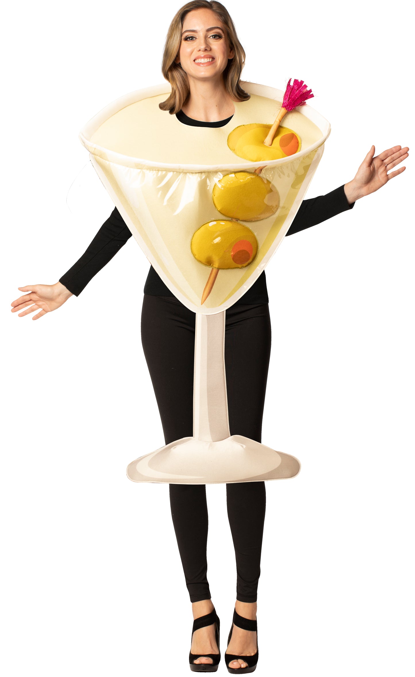 Dirty Martini Glass Costume, One Size Fits Most