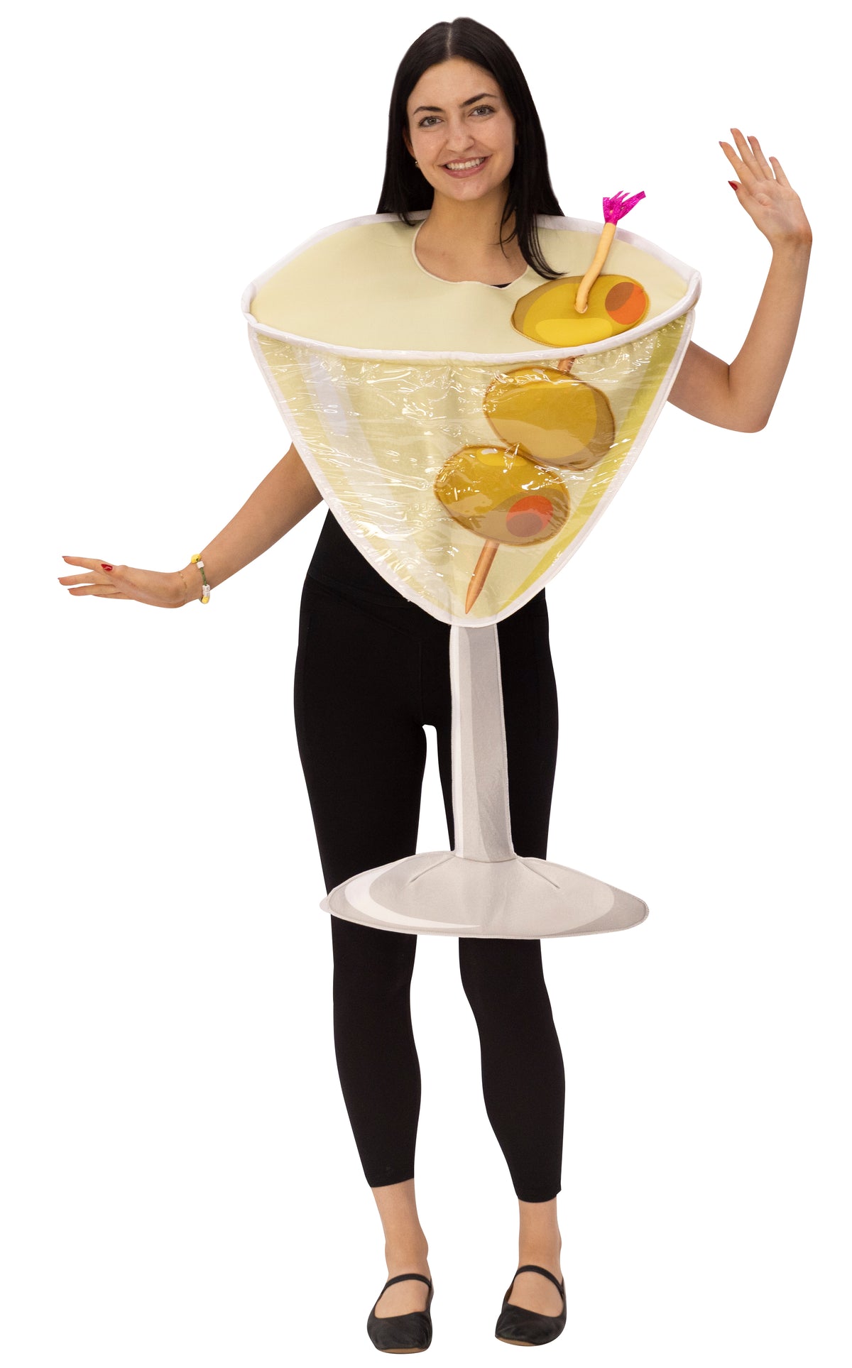 Dirty Martini Glass Costume, One Size Fits Most