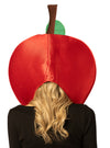 Red Apple Headpiece Costume, One Size Fits Most