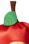 Red Apple Headpiece Costume, One Size Fits Most