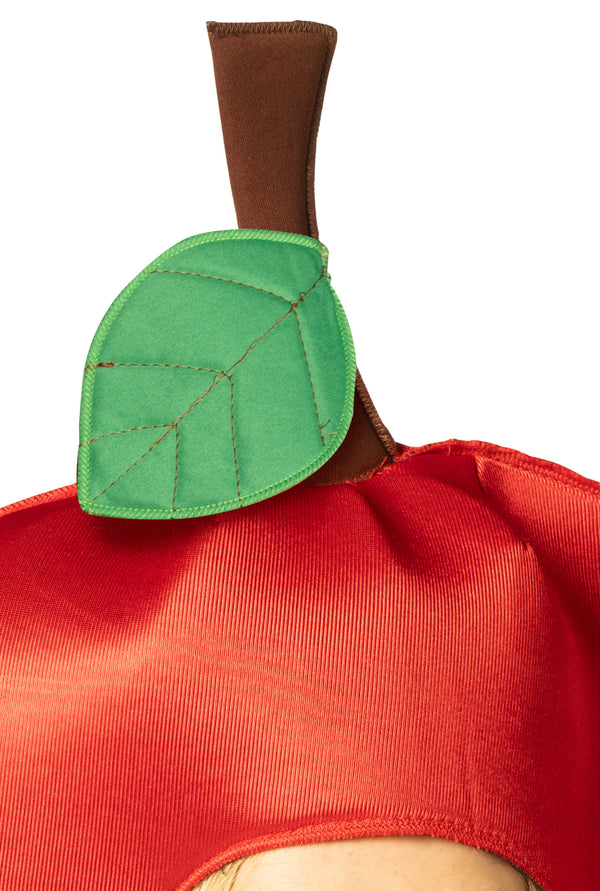 Red Apple Headpiece Costume, One Size Fits Most