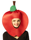 Red Apple Headpiece Costume, One Size Fits Most