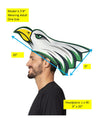 2D Foam Philly Eagle Bird Novelty Hat Headpiece, Adult One Size