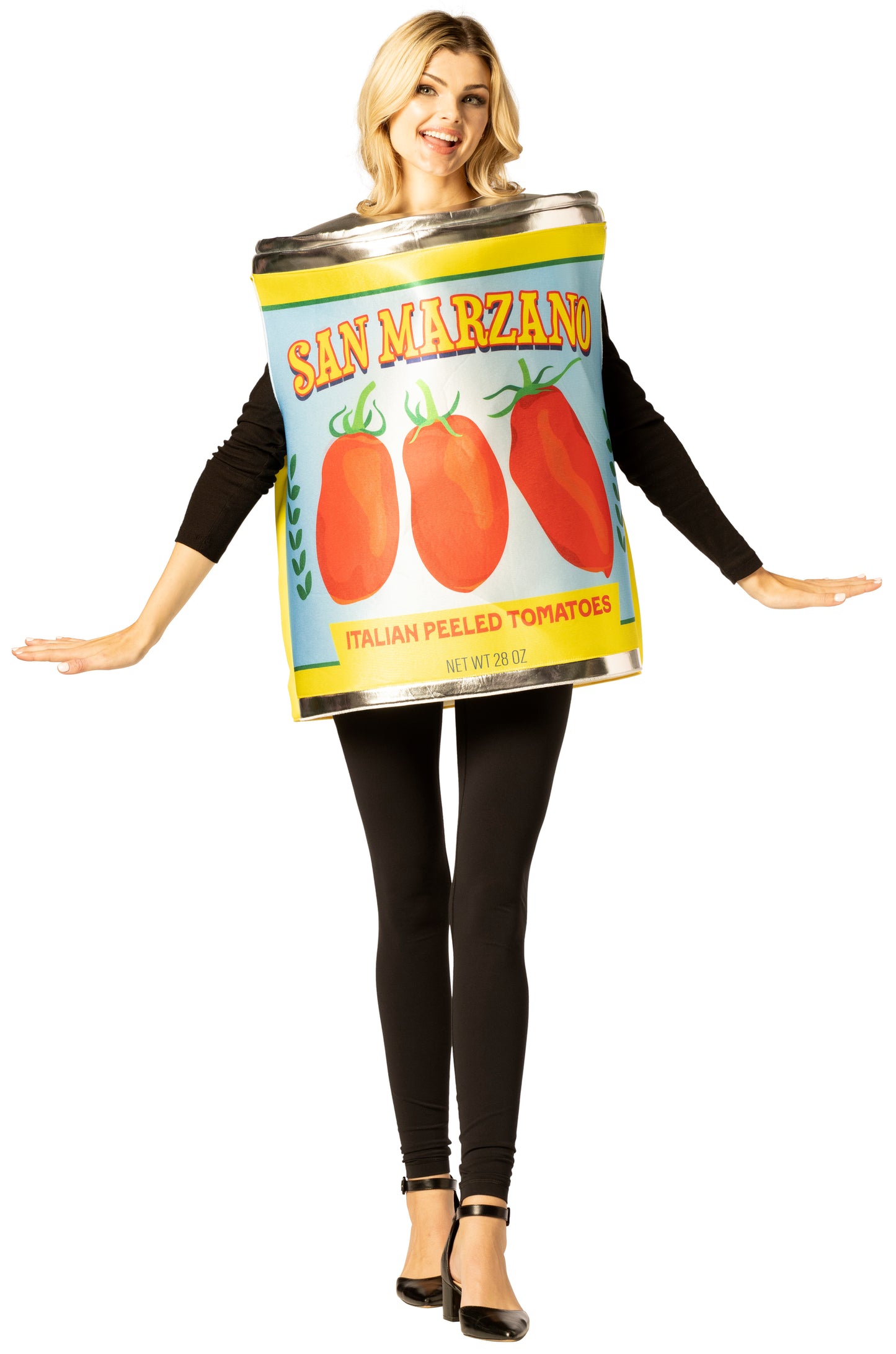 San Marzano Tomato Can Costume, One Size Fits Most
