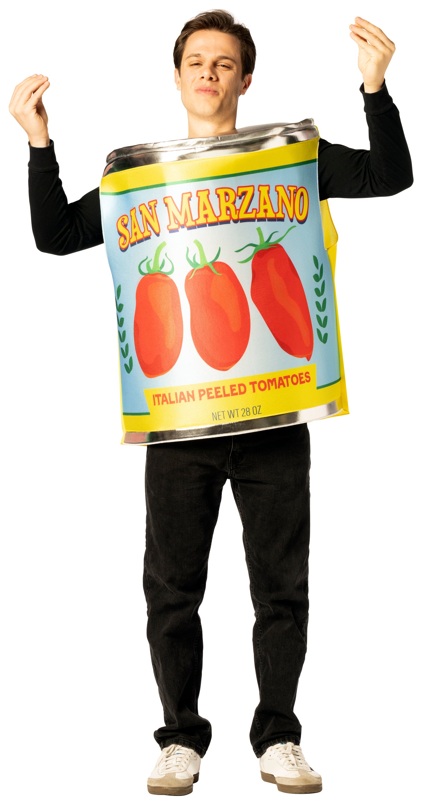 San Marzano Tomato Can Costume, One Size Fits Most