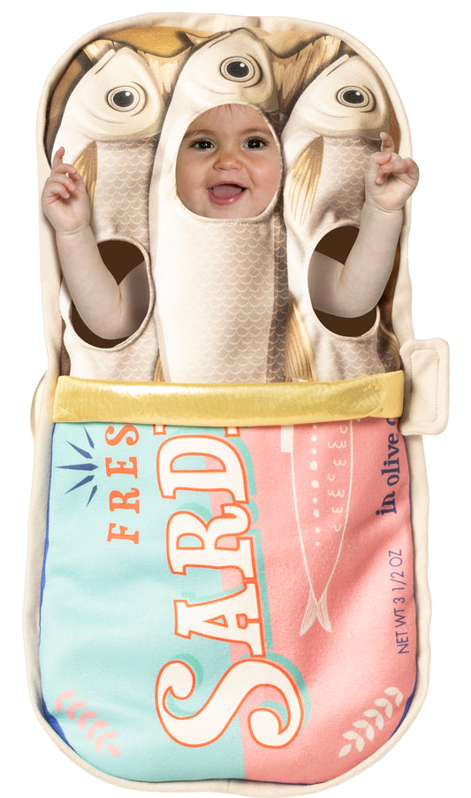 Sardines Can Bunting Costume,  Baby Size 3-9 Months