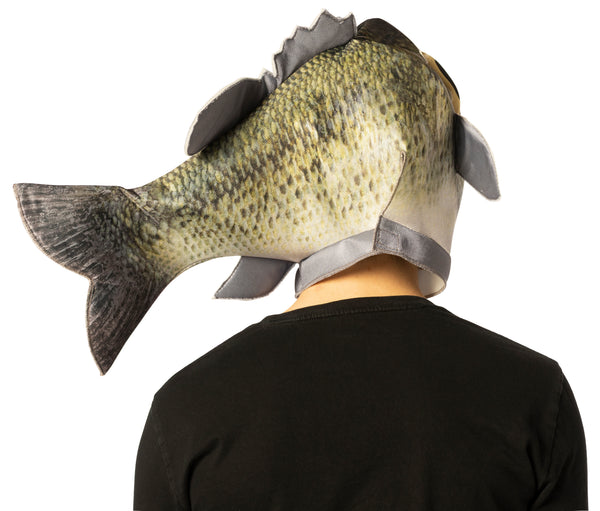 Sea Bass Fish Headpiece Costume Accessory, One Size Fits Most