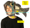 Sea Bass Fish Headpiece Costume Accessory, One Size Fits Most