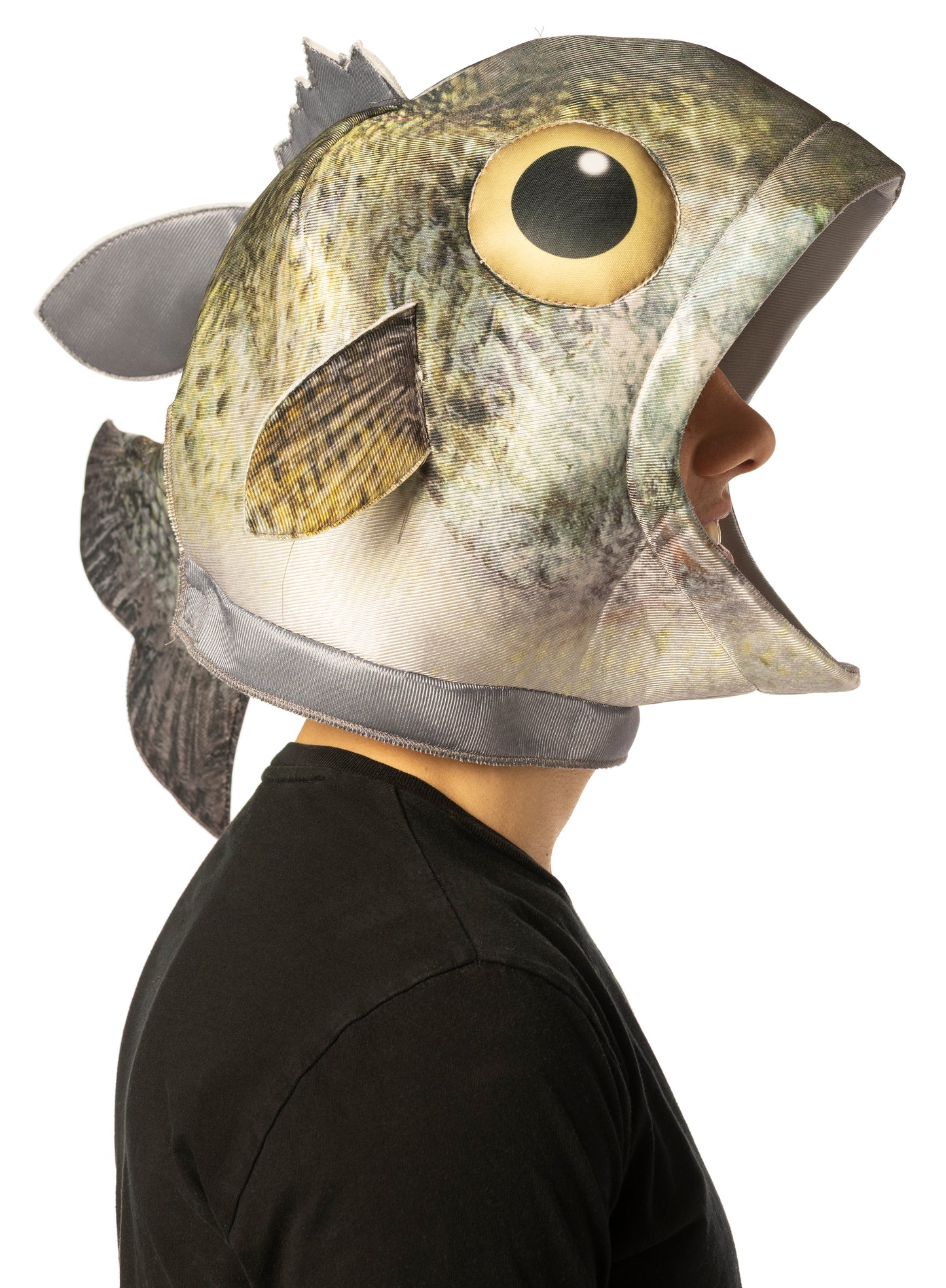 Sea Bass Fish Headpiece Costume Accessory, One Size Fits Most