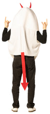 Deviled Egg with Horns Costume, One Size Fits Most