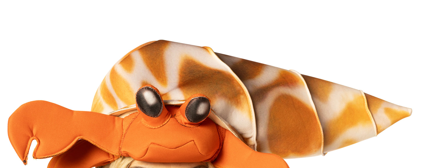 Hermit Crab Hat Costume Accessory, One Size Fits Most