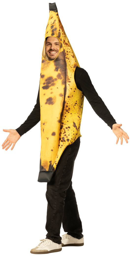 Rotten Banana Costume, One Size Fits Most