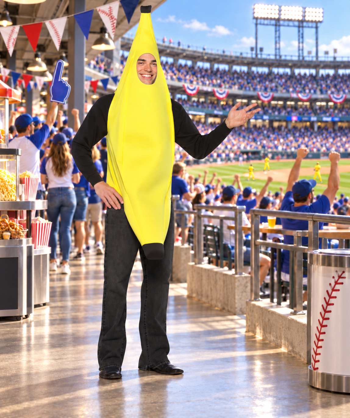 Banana Costume, Adult One Size