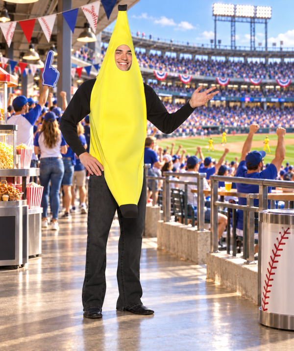 Banana Costume, Adult One Size