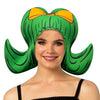 Green Bouffant Cartoon Wig