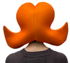 Orange Bouffant Cartoon Wig