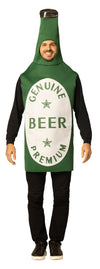 Genuine Beer Bottle Costume, Adult One Size
