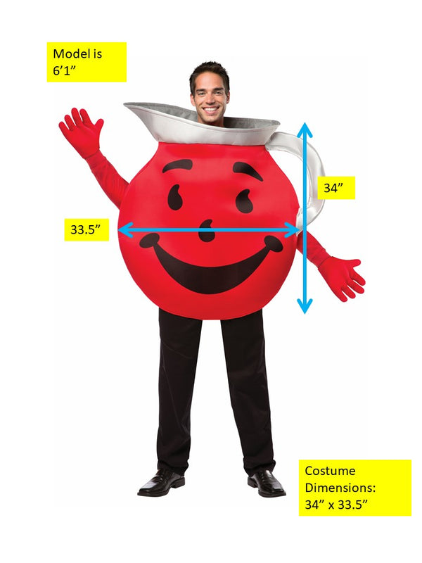 Kool Aid Guy Costume, Adult One Size