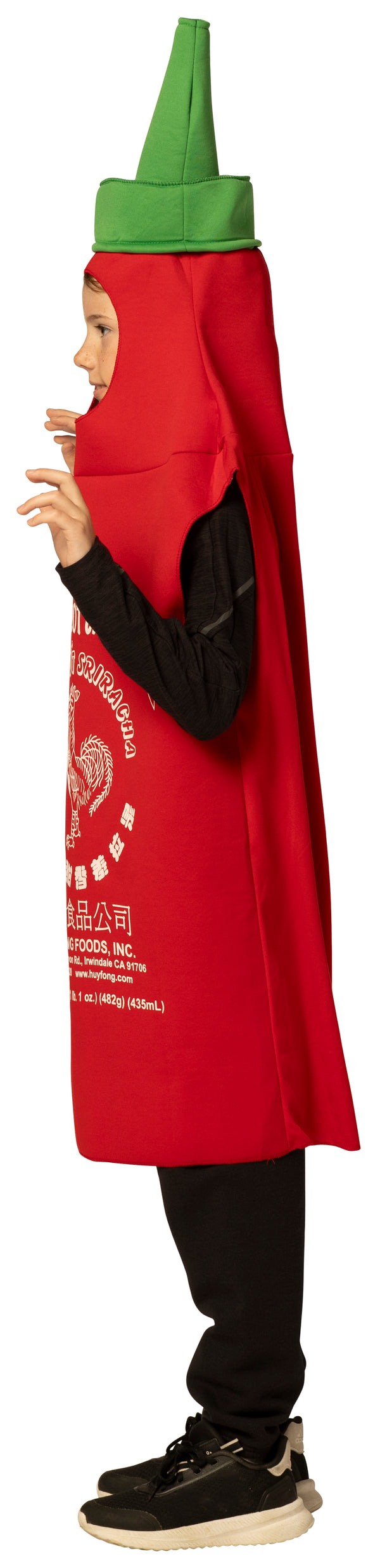 Sriracha Costume, Child Size 7-10
