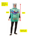 Germinator Hand Sanitizer Bottle Halloween Costume, Adult One Size