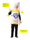 Wiped Out! Disinfecting Sanitizer Wipes Halloween Costume, Adult One Size