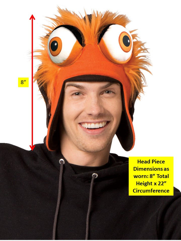 NHL Gritty Philadelphia Flyer's Trapper Hat, Adult One Size