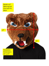 NHL Blades Boston Bruins Mascot Head, Adult One Size