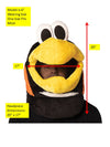 NHL Iceburgh Pittsburgh Penguins Mascot Head, Adult One Size