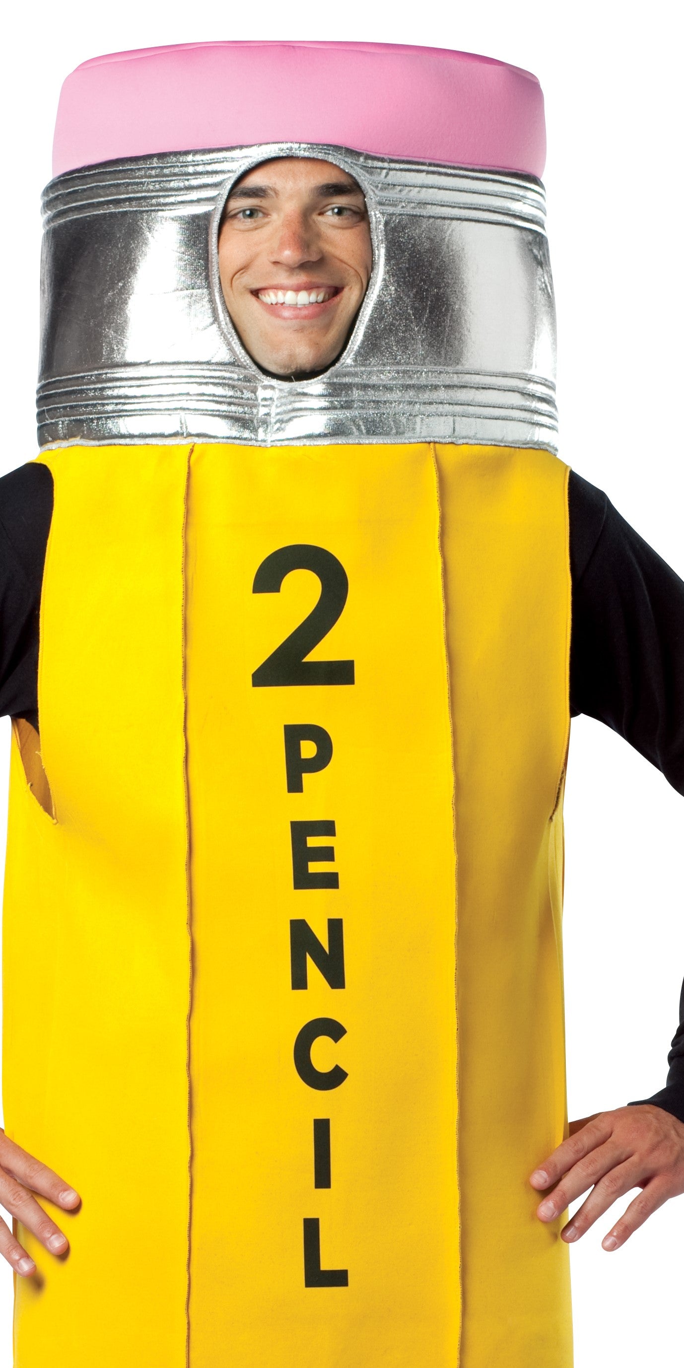 #2 Pencil Costume, Adult One Size