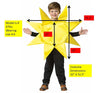 Storm Cloud and Sun Kids Bundle Costume, Child Size 4-6